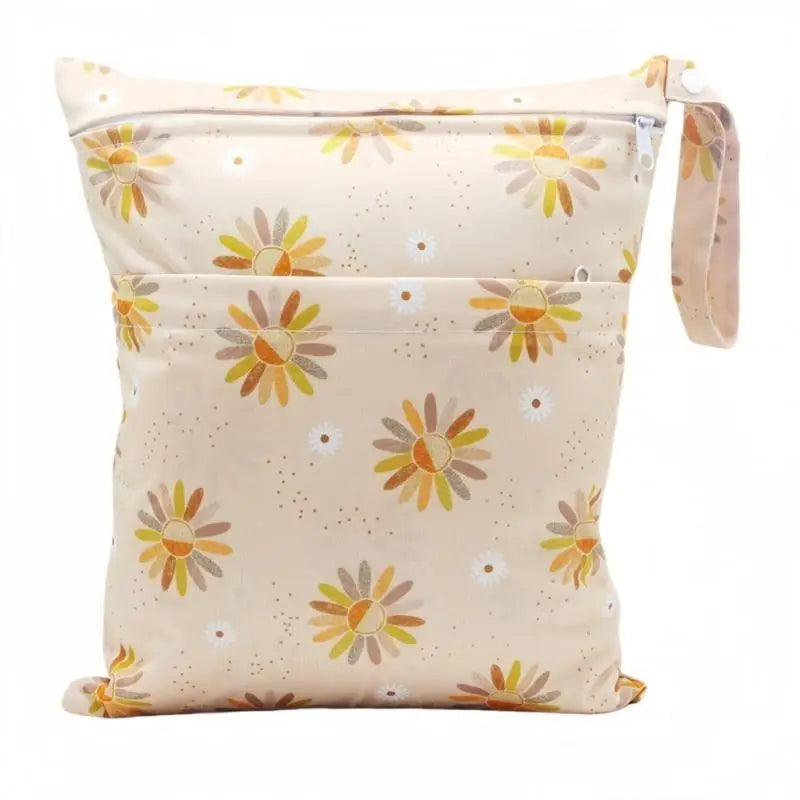 Baby Diaper Bag Tote | Spacious Floral Nappy Bag for Travel