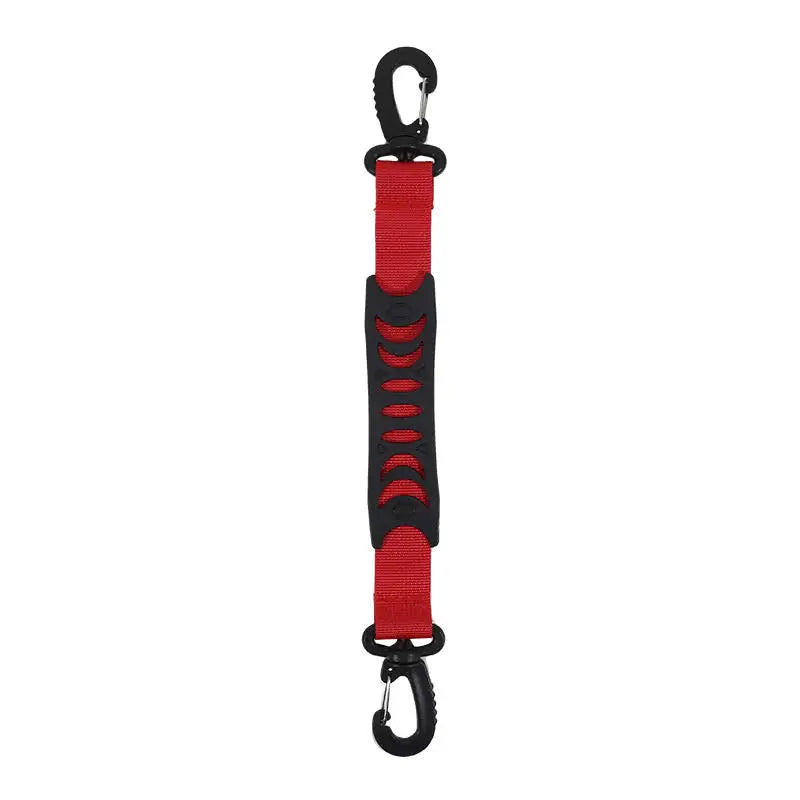 Roller Skate Carrying Strap for Adults Outdoor Hanging Handle Belt Buckle Hook Shoes Skate Accessories Transport Peaceful Pleasures Health and Wellness Red