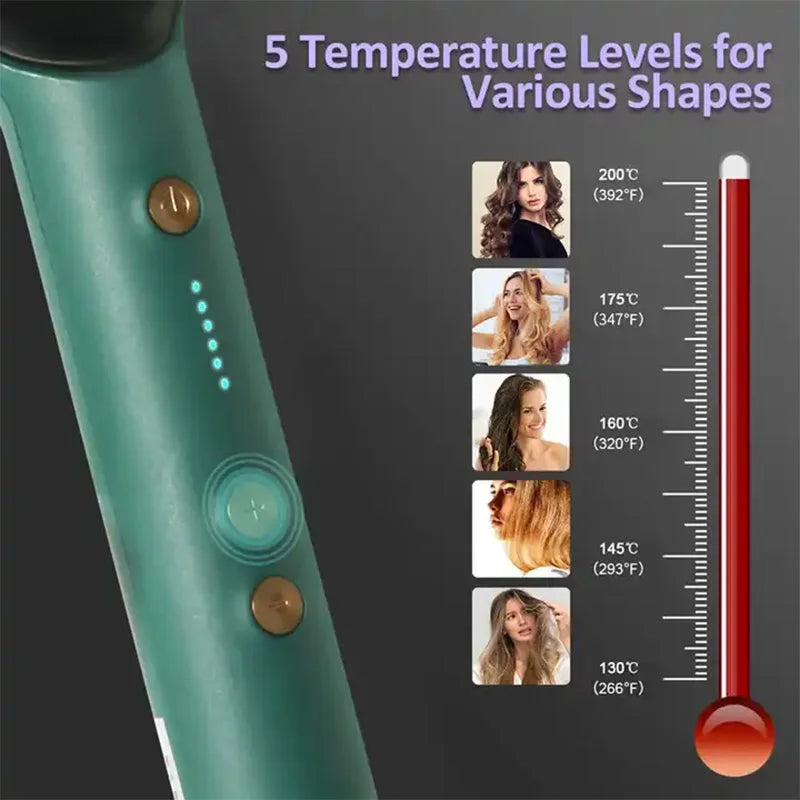 New Hair Straightener Ceramic Hot Comb 2 in 1 Electric Straighten Hair Brush Negative Ion Anti-scalding Styling Tool Peaceful Pleasures Health and Wellness