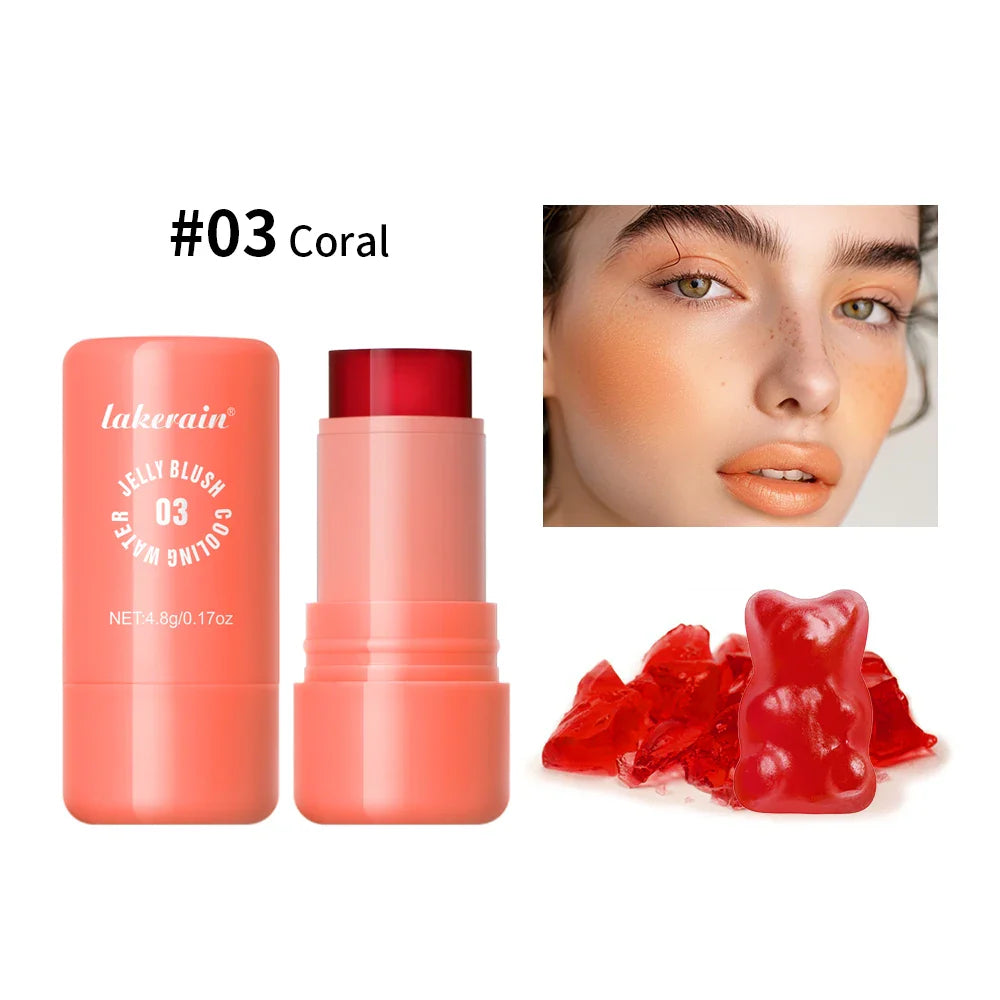 3-in-1 Jelly Blush Stick – Blush, Eyeshadow & Lip Tint