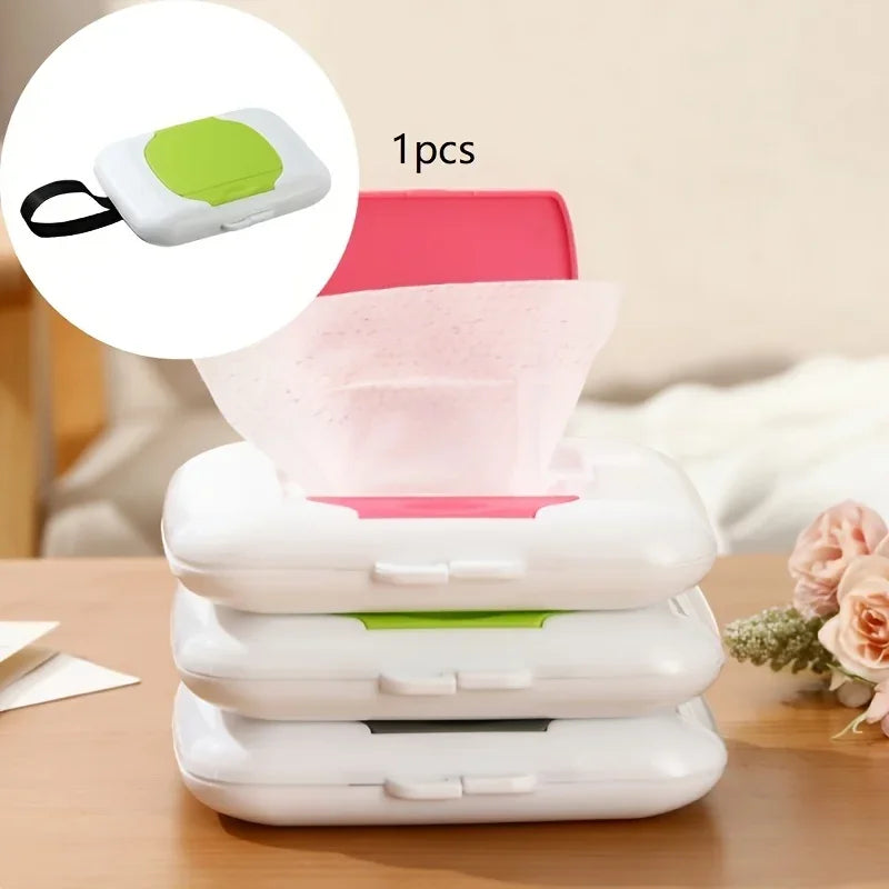 Refillable Wipe Dispenser Box | Baby & Travel Wipe Container
