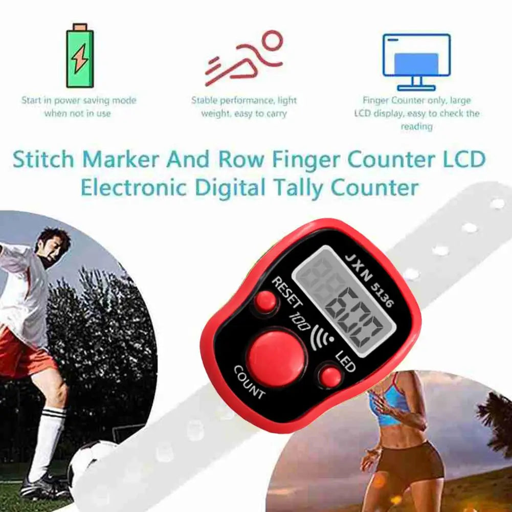 Finger Tally Counter Clicker for Easy Counting Peaceful Pleasures Health and Wellness