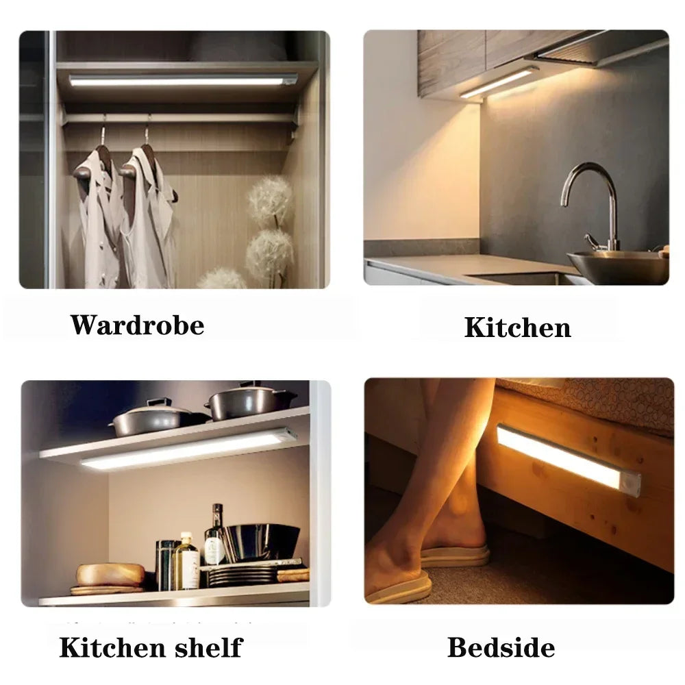 Wireless PIR Motion Sensor LED Cabinet Light – USB