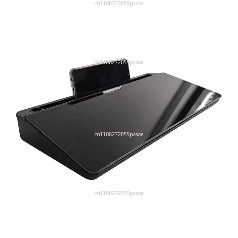 Glass Desktop Whiteboard – Light Gray Writing & Message Board