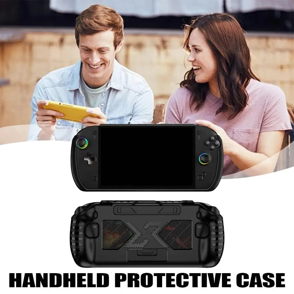 Shockproof Anti-Scratch Protective Case for OneXPlayer OneXFly APEX Handheld Game Console Soft TPU Full Wrap Game Accessories Peaceful Pleasures Health and Wellness