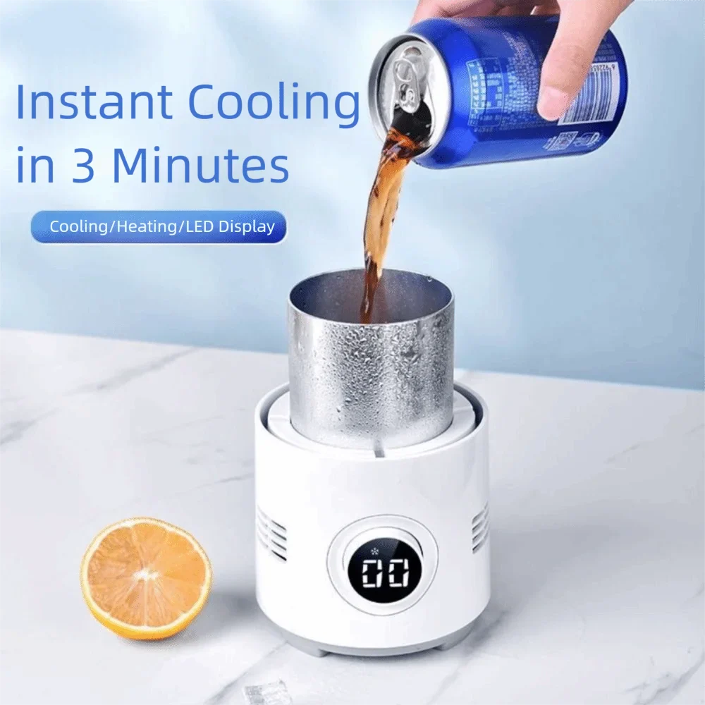 Smart Hot & Cold Cup – Digital Temp Display, Rapid Cool/Heat