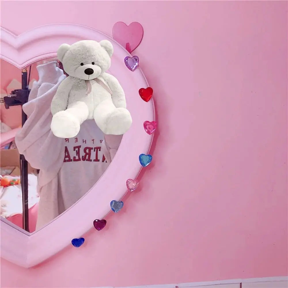 3D Diamond Heart LOVE Stickers – Phone, Laptop & Kids Décor