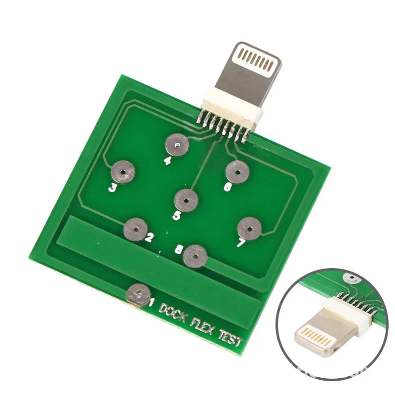 ZK30 Micro USB Dock Flex Test Board for Android IPhone U2 IC Testing/Battery Test Testing/USB Charging Port Testing Peaceful Pleasures Health and Wellness For iPhone