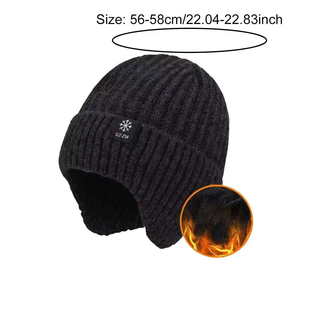 Winter Keep Warm knitted Fabric Hat For Adult Unisex Skullies & Beanies Peaceful Pleasures Health and Wellness