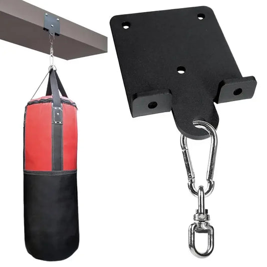 Punching Bag Hanger Heavy Beam Mount Hardware 360 Rotation Boxing Peaceful Pleasures Health and Wellness
