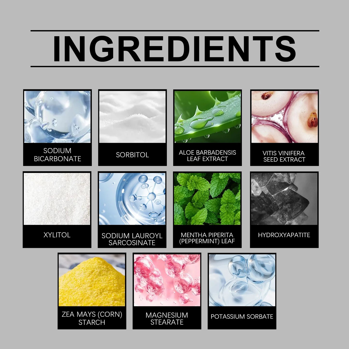 Natural Teeth Brightening Powder | Baking Soda Dental Polish