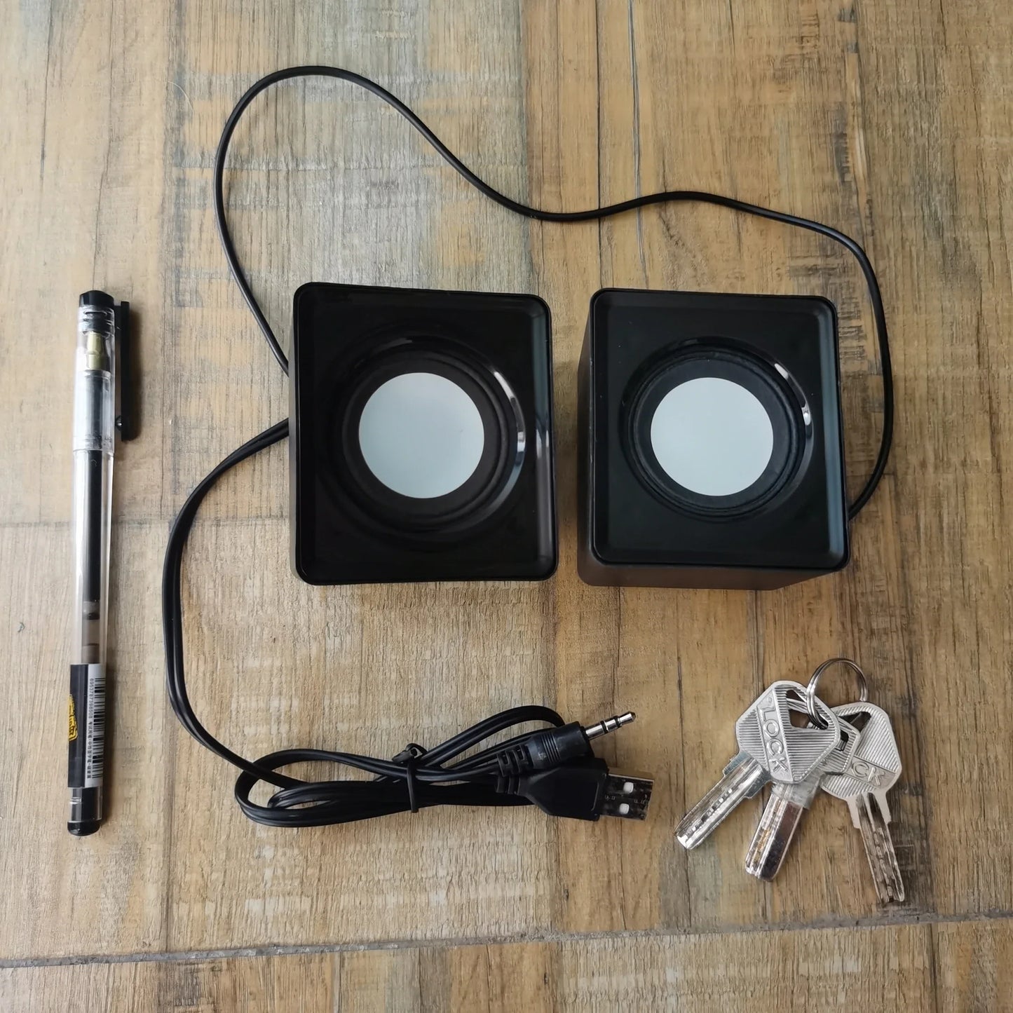 AyeBeau Mini USB Computer Speakers 2.0 Stereo – PC & Laptop