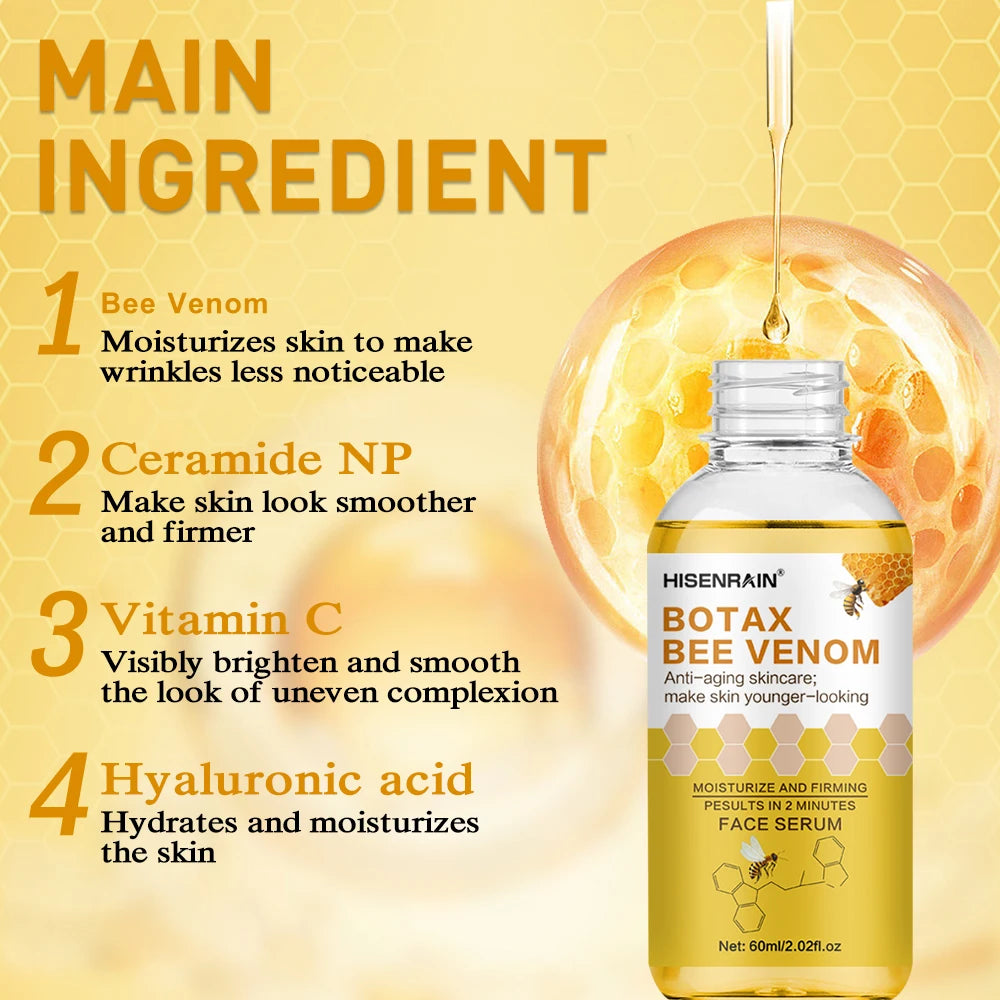 HISENRAIN Botax Anti-Aging Serum Fast Absorption, Lift & Firm Skin, Reduce Wrinkles Advanced Formula. Peaceful Pleasures Health and Wellness