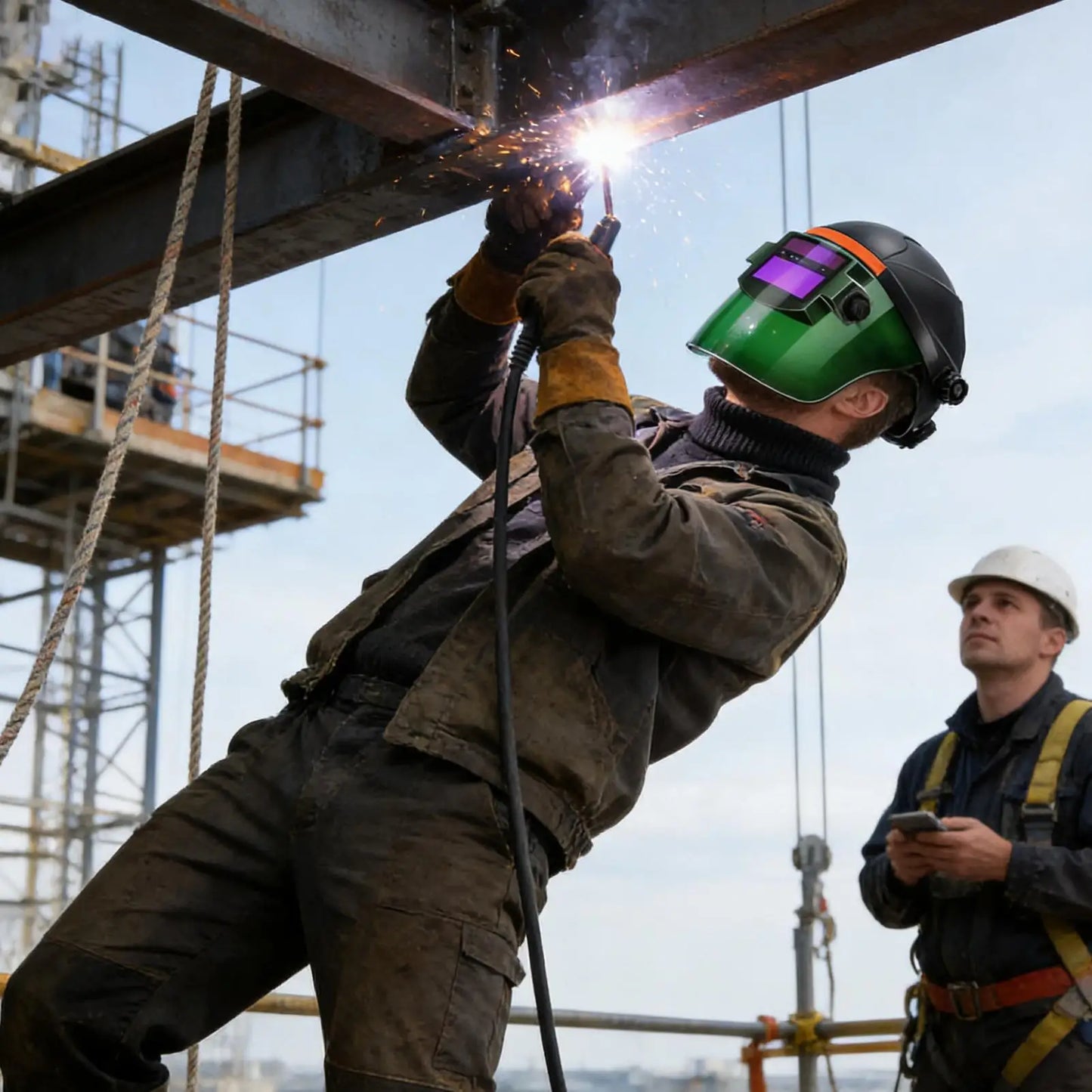 Auto Darkening Welding Helmet | True Color Face Protection