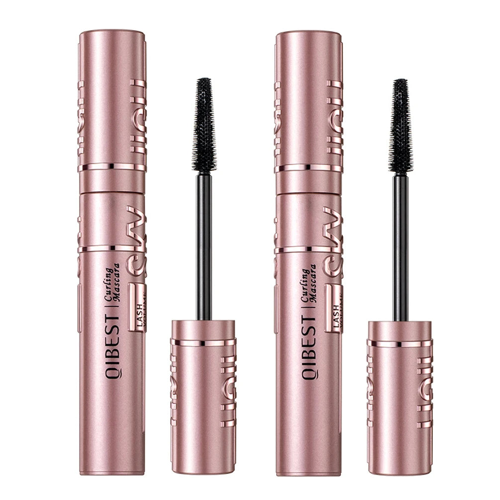 Eyelashes Lengthening Mascara Waterproof Long Lasting Silky Lash Black Eyelashes Extension Make Up Beauty Eye Korean Cosmetic Peaceful Pleasures Health and Wellness 2pcs mascara