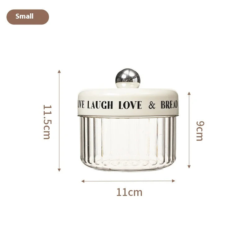Airtight Food Storage Containers - BPA-Free Kitchen Canisters for Grains/Dry Goods with Moisture-Proof Seal & Stackable Design Peaceful Pleasures Health and Wellness S