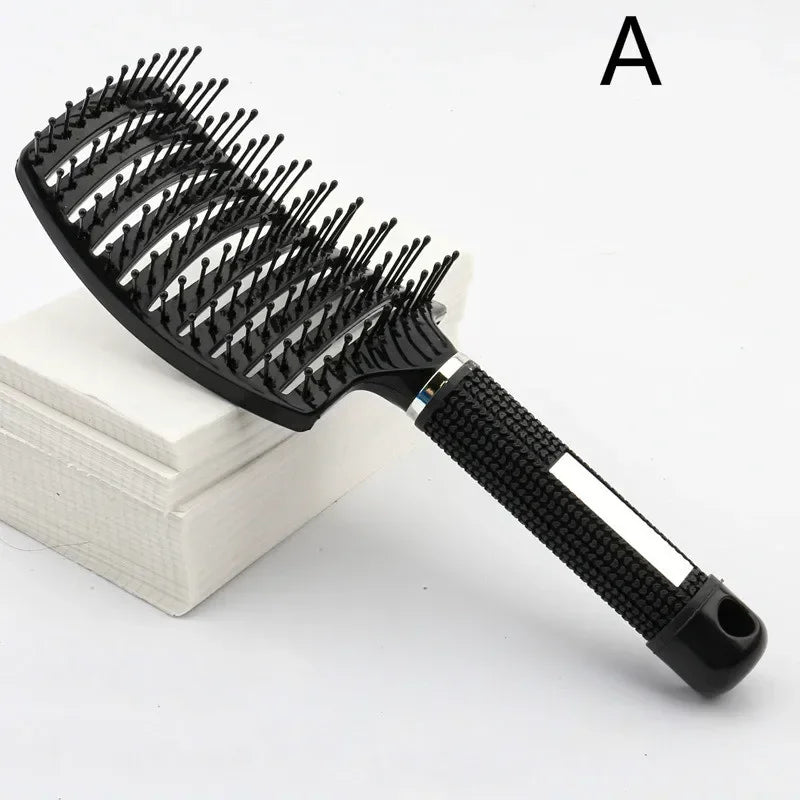 Detangling Hair Brush & Scalp Massage Comb | Nylon Bristles