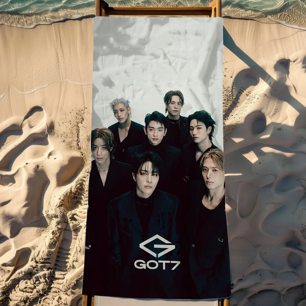 GOT7 Kpop Beach Towel – Quick Dry Sports & Travel Towel