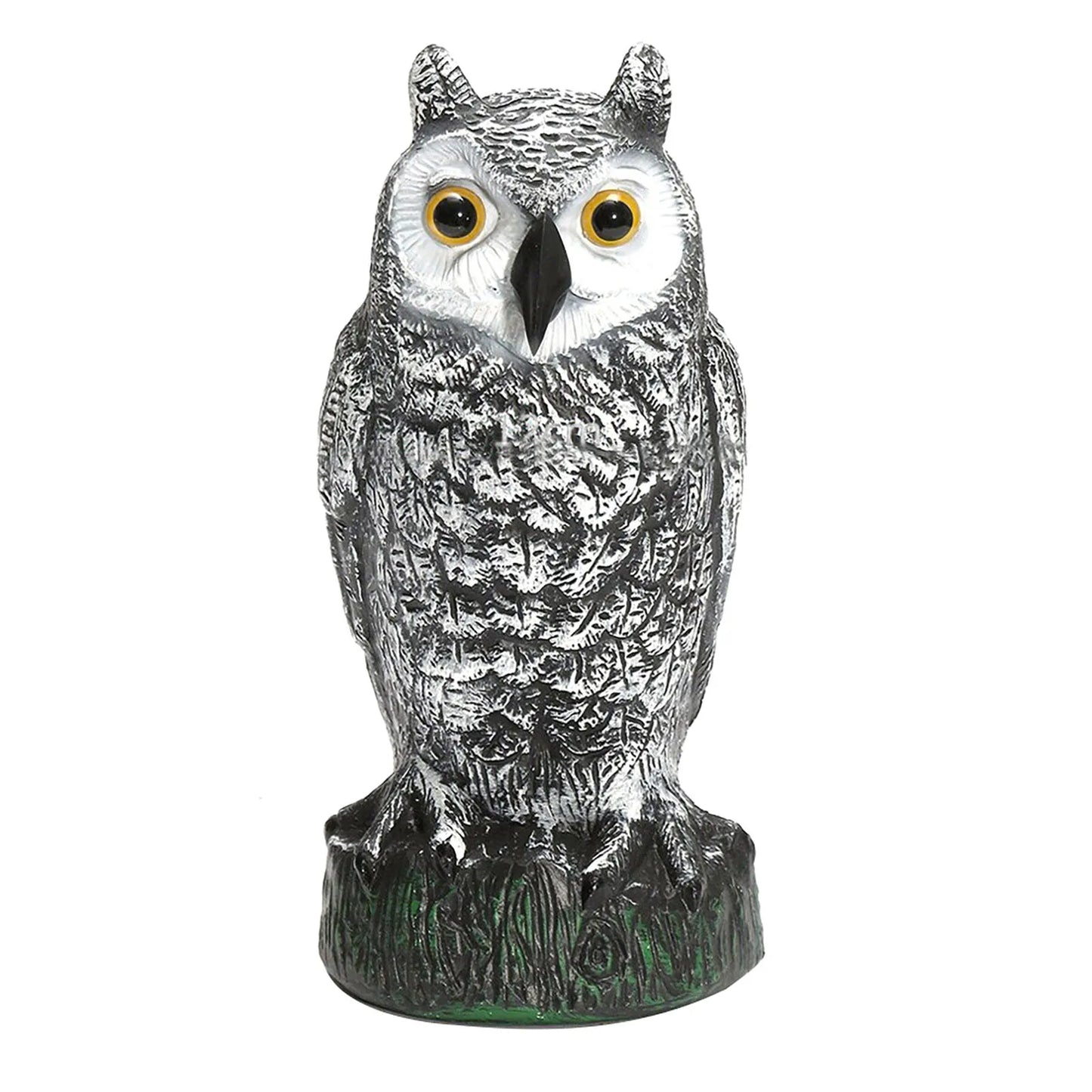 Fake Owl Decoys to Scare Birds Pest Repellent Pigeon Deterrent Owl Decoys for Garden Yard Outdoor Patio Peaceful Pleasures Health and Wellness Default