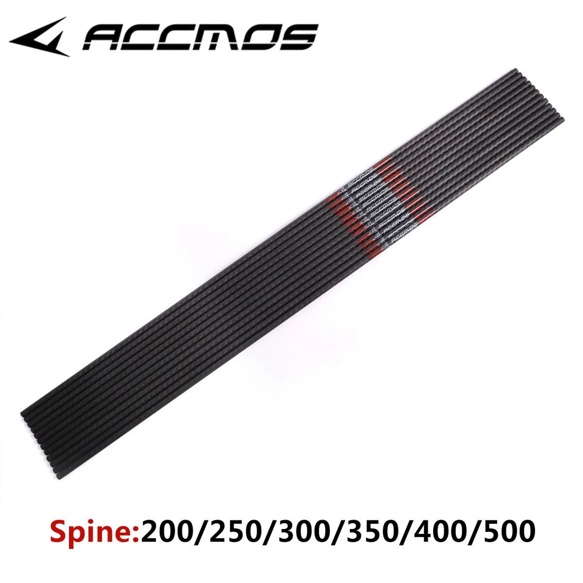 ACCMOS 6 12 3K Carbon Arrow ID6 31 Spine 200 250 300 350 400 500