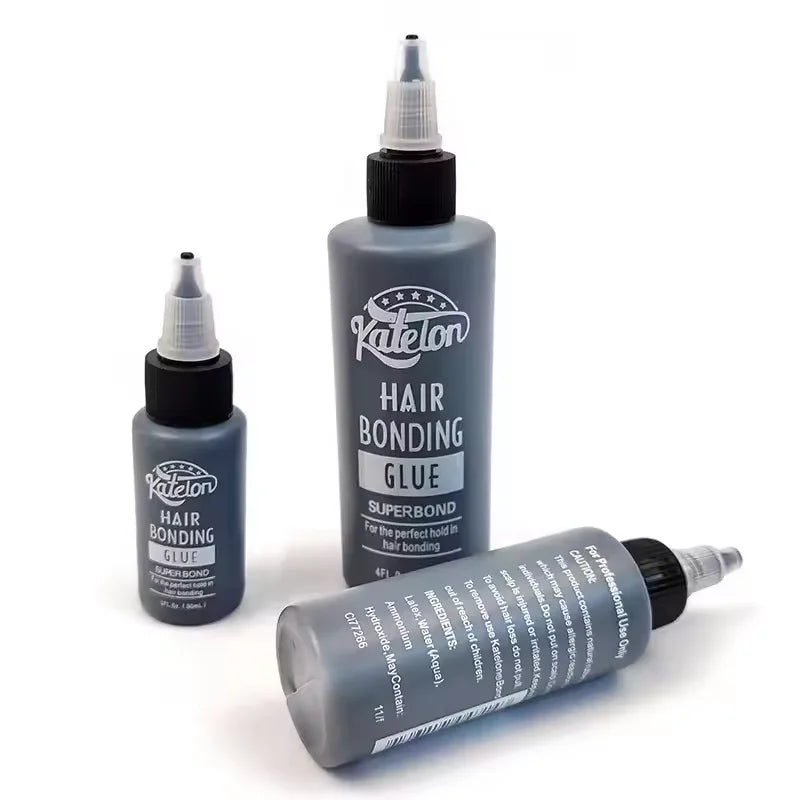 Katelon Lace Wig Bonding Glue | Strong Hold, Sweatproof 1–4oz