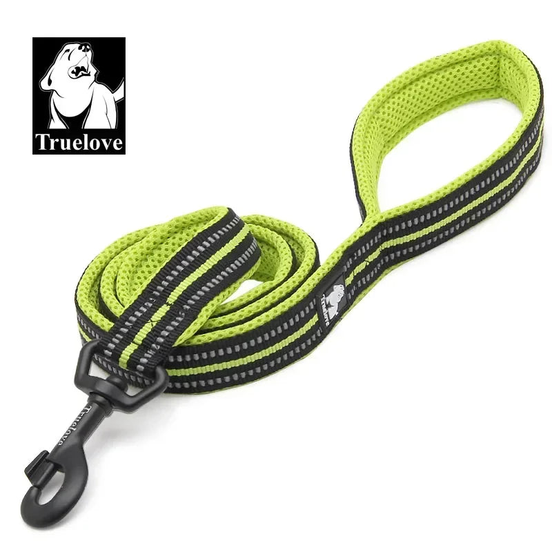 Truelove Soft Pet Leash Reflective Nylon Mesh Padded Puppy Large Dog or Cat Walking Training 11 Color 200cm TLL2112 Dropshipping Peaceful Pleasures Health and Wellness neon yellow L 2.5cmX200cm Russian Federation