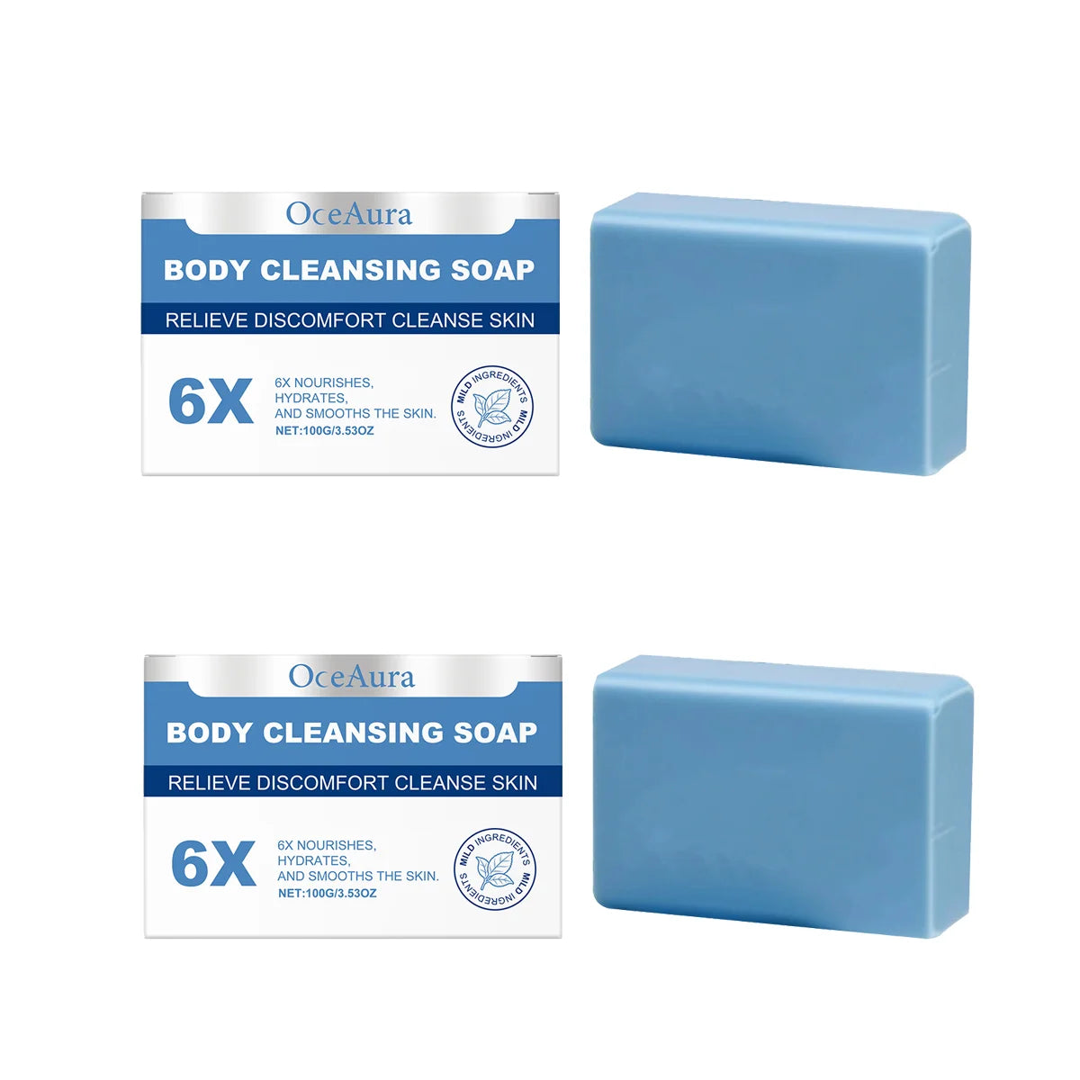 Jaysuing 3-in-1 Moisturizing Body Cleansing Soap Bar 100g