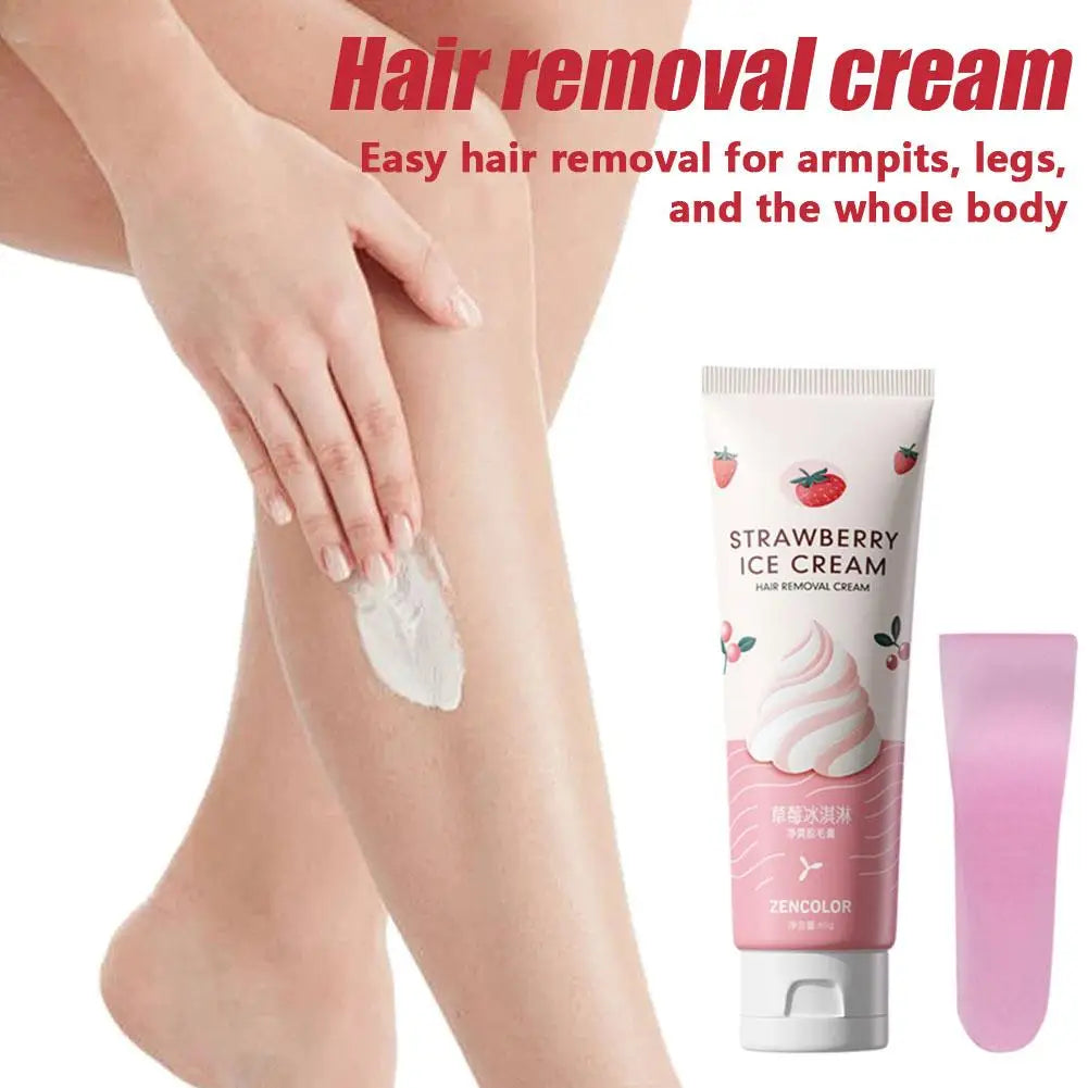 Hair Removal Cream Fast Painless Hair Growth Inhibitor Arm Armpit Legs Intimate Areas Peach Fuzz Remover For Men Woman Peaceful Pleasures Health and Wellness