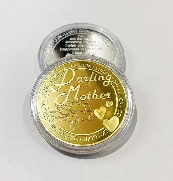 Gold Plated Bitcoin Commemorative Coin | Crypto Collector Gift