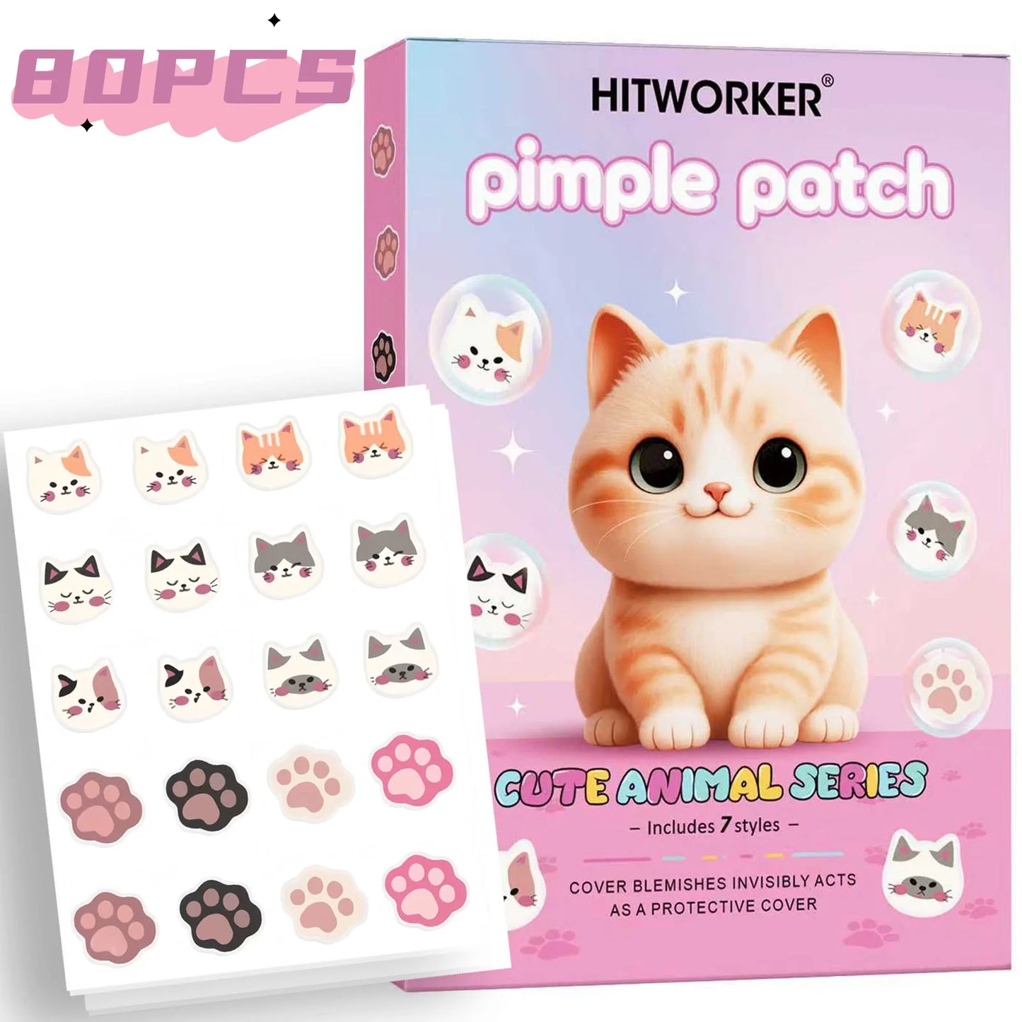Hydrocolloid Acne Patches – Invisible & Waterproof | All Skin Types