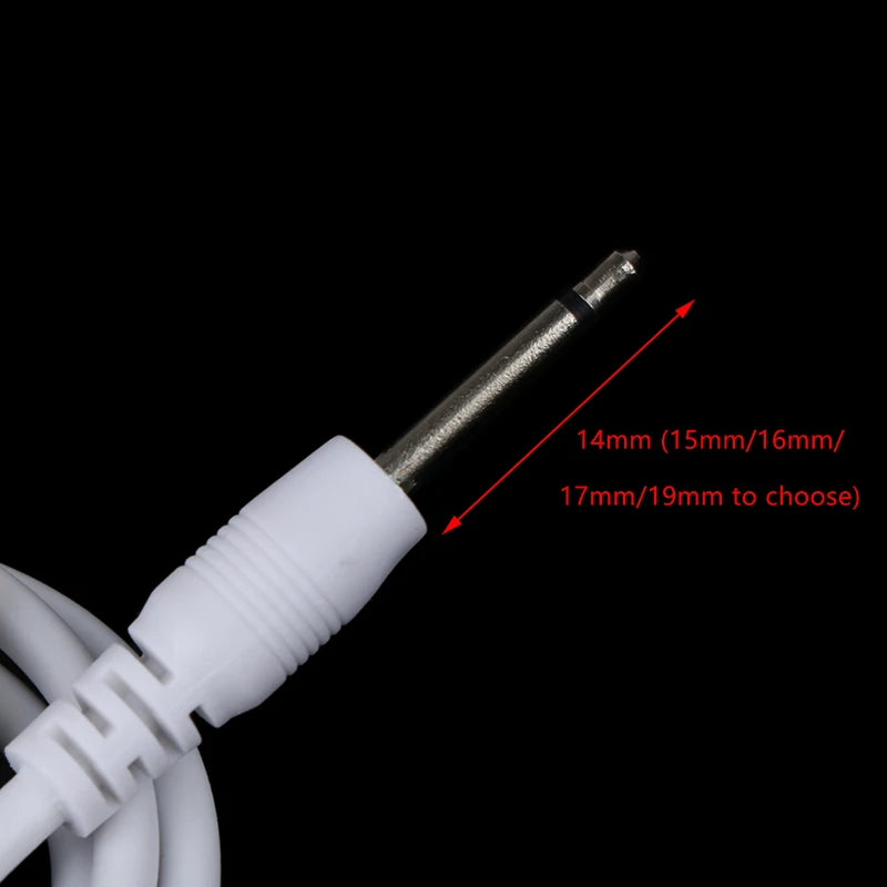 USB to 2.5mm DC Charging Cable for Personal Massagers – 1m
