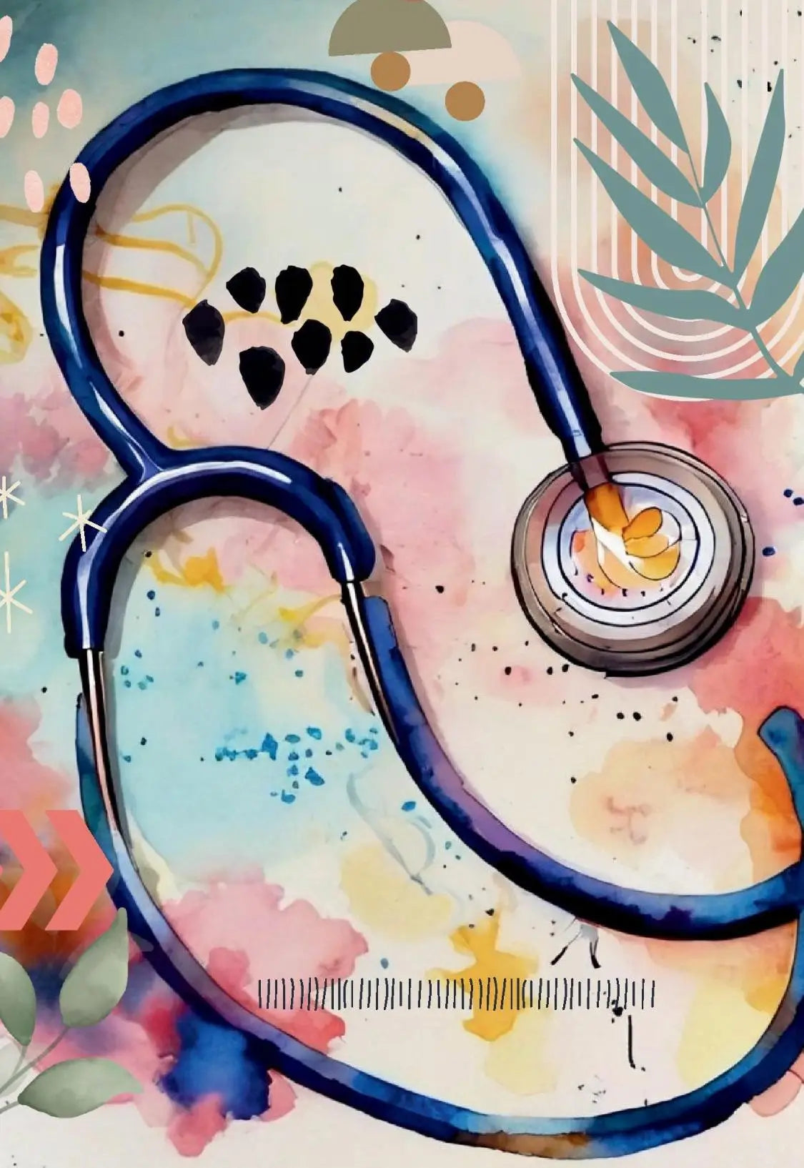 Medical Doctor Nurse Canvas Wall Art | Office Clinic Decor Gift