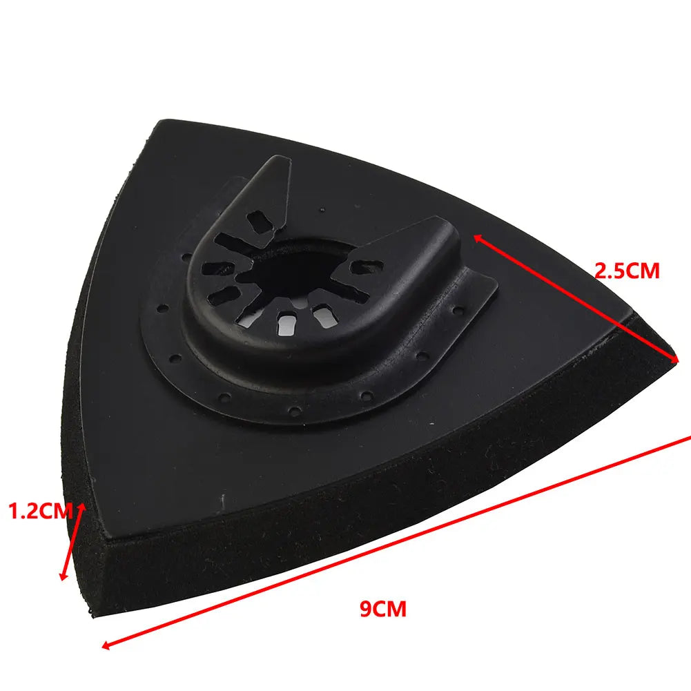 Triangular Oscillating Tool Sanding Pad Quick Release Fit Multi