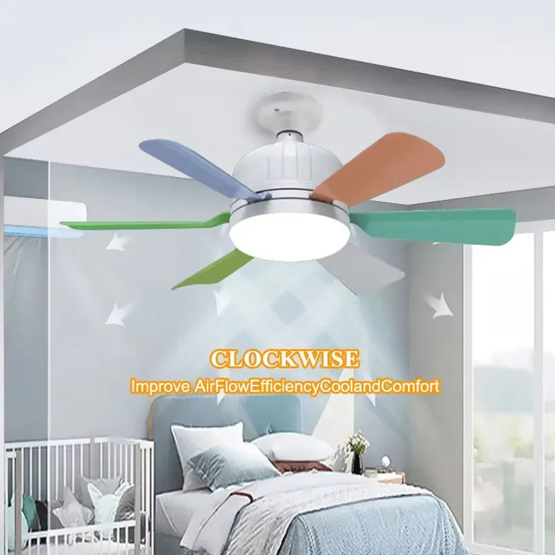 RTONTR Ceiling Fan Light Remote Control Dimmable LED | 2-in-1