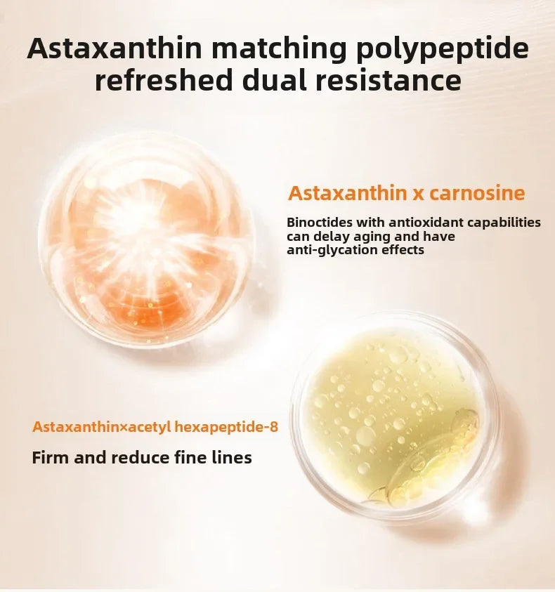 Astaxanthin Collagen Anti-Aging Face Serum Set – 28 Ampoules Peaceful Pleasures Health and Wellness