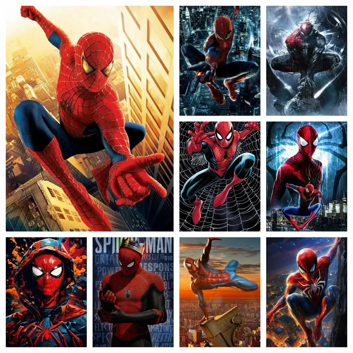 Marvel Art Prints Posters Art Painting Home Decor Children's Gift Crafts Peaceful Pleasures Health and Wellness