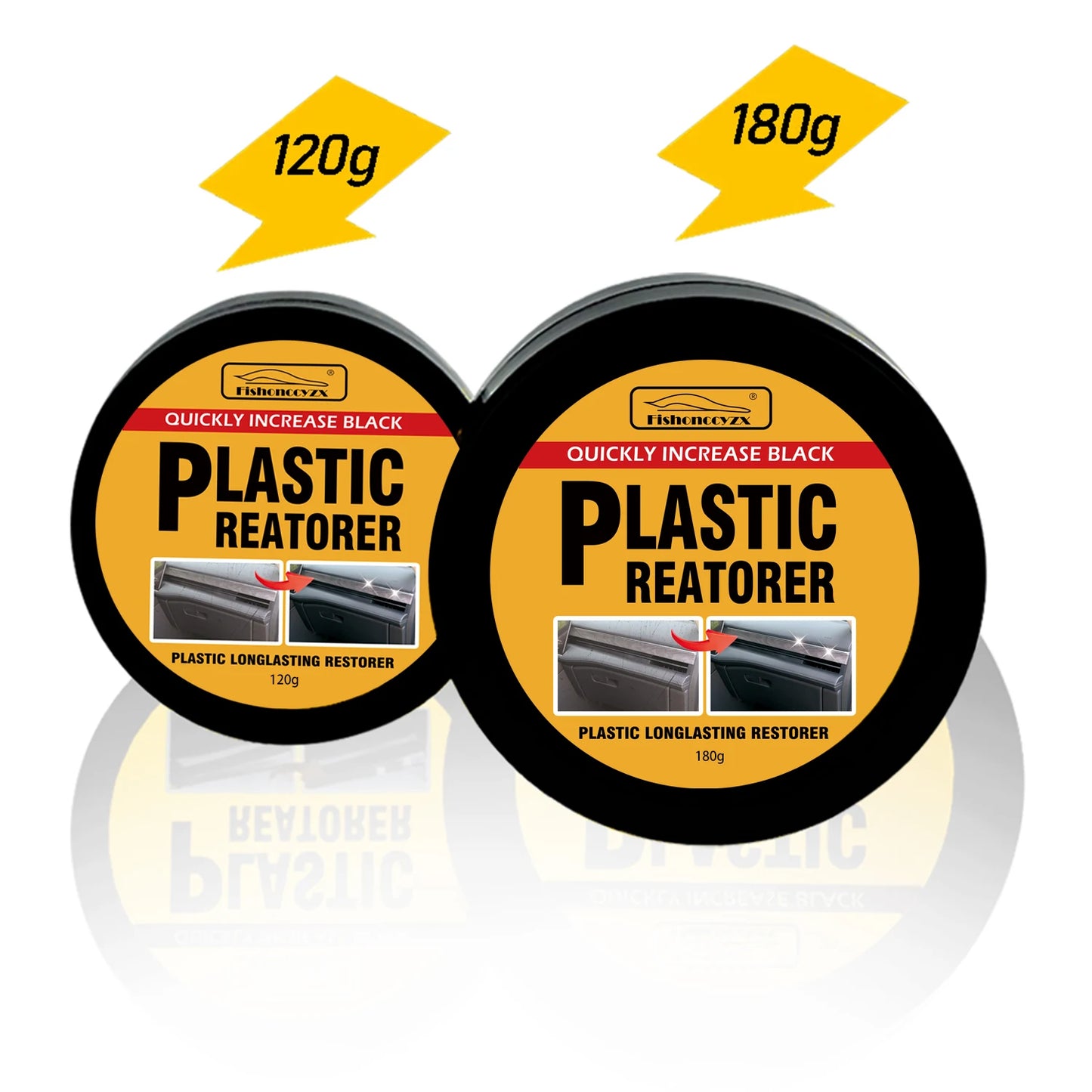 Car Plastic Restorer Back To Black Gloss Auto Interior Leather & Panel Renewal Wax Coating Agent Auto Polish And Repair Coating Peaceful Pleasures Health and Wellness