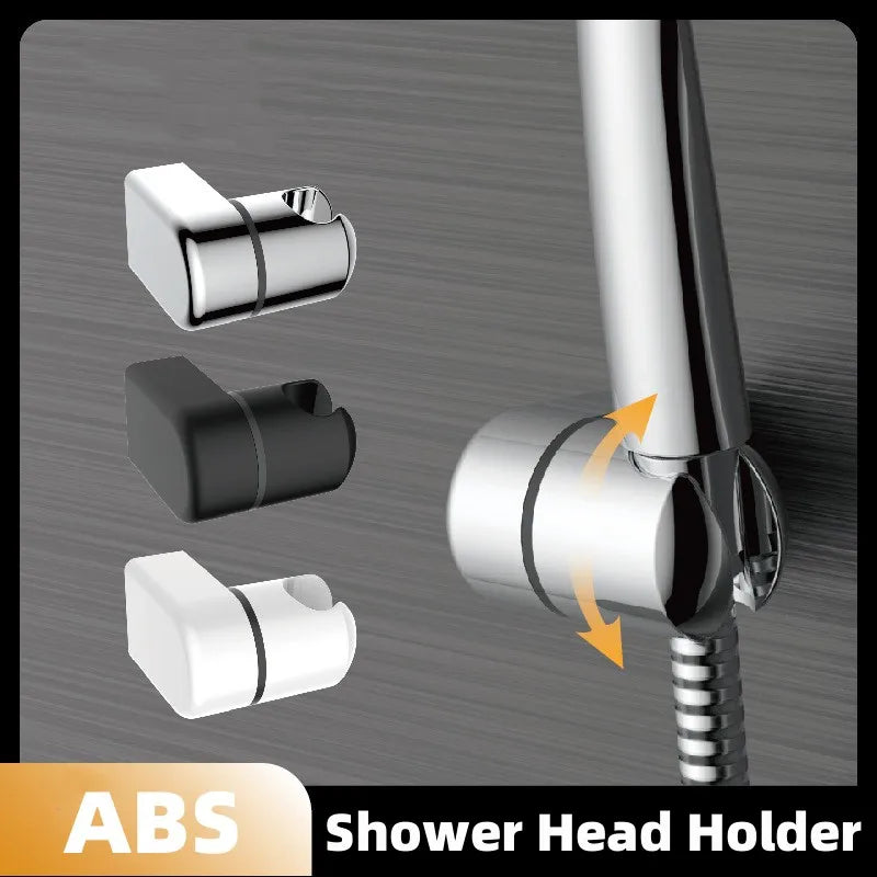 Adjustable Hand Shower Head Holder | Chrome Wall Bracket