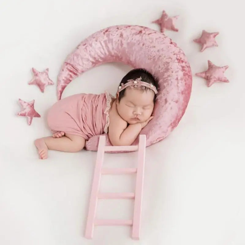 Newborn Moon Star Photography Props Set | Baby Shower Gift