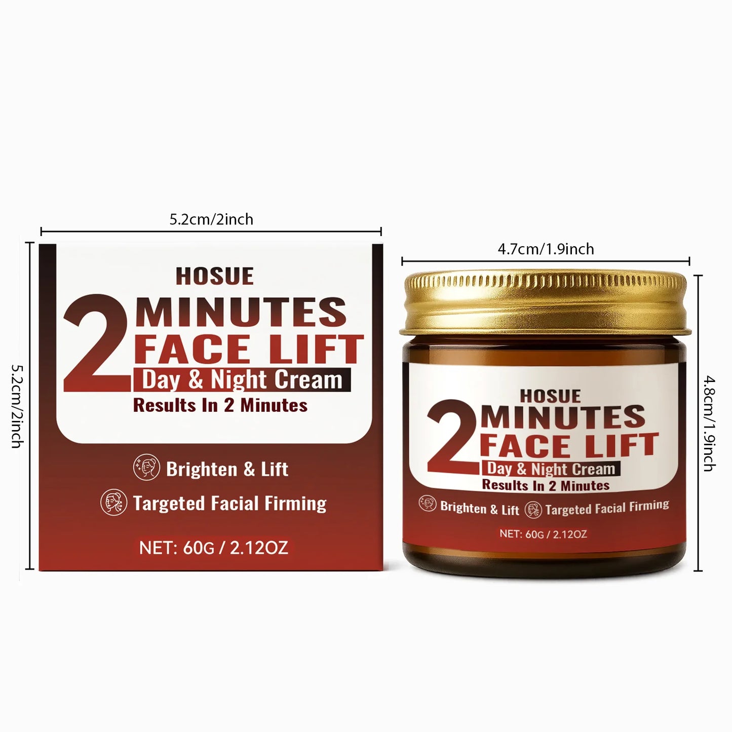 Retinol & Hyaluronic Acid Firming Day & Night Face Cream 60g