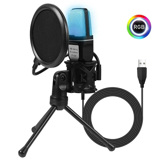 AyeBeau USB Condenser Microphone Kit – Streaming & Gaming USB Condenser Microphone Oasis Select