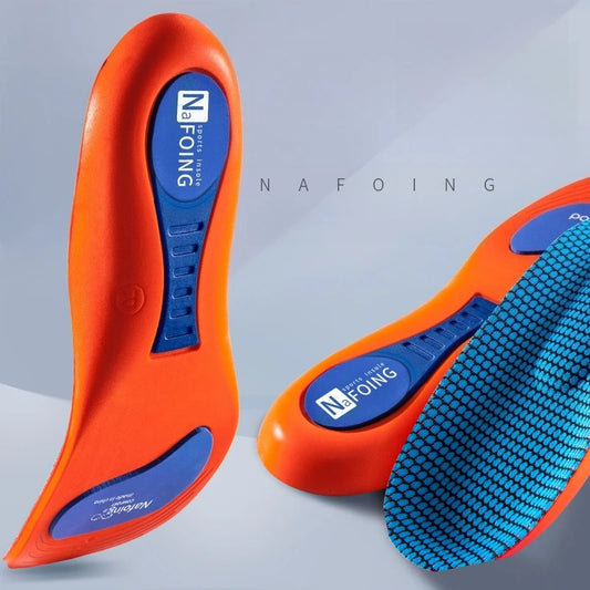 Sport Orthopedic Insoles for Feet Men Women EVA Breathable Shock Absorption Shoes Insole for Running Basketball Sport Care Pads Peaceful Pleasures Health and Wellness