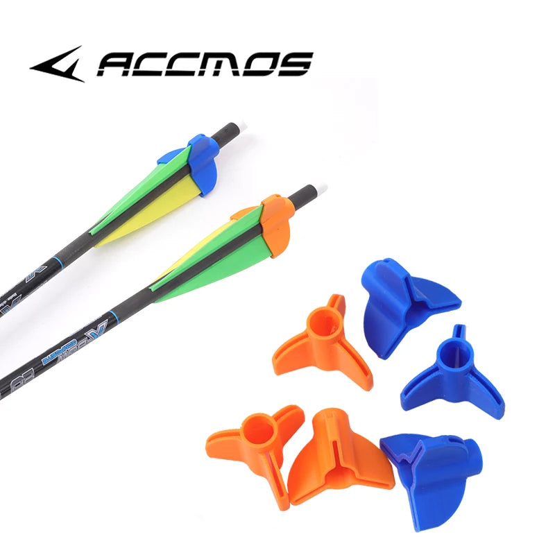 Archery Arrow Feather Vane Protectors Hunting Shooting Accessory