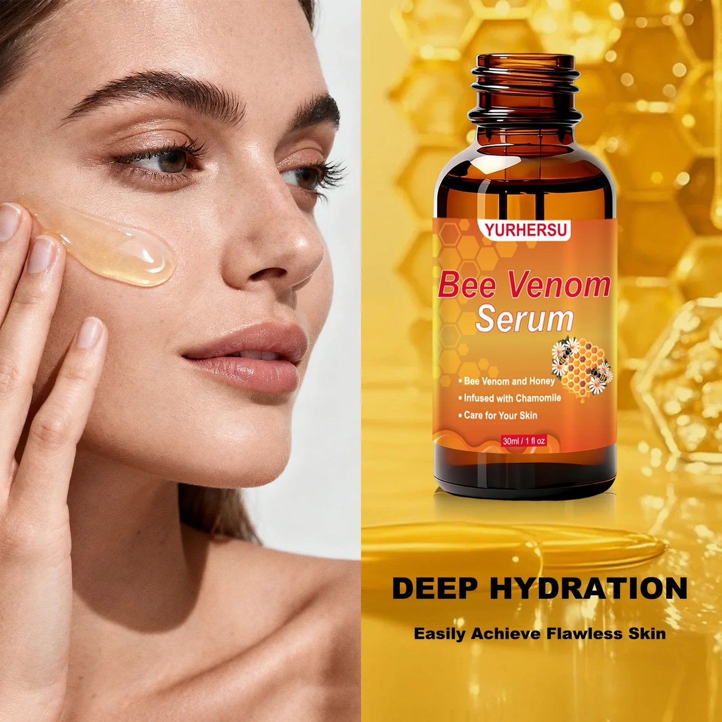 YURHERSU Bee Venom Eye Cream – Pore Minimizing & Firming 30ml