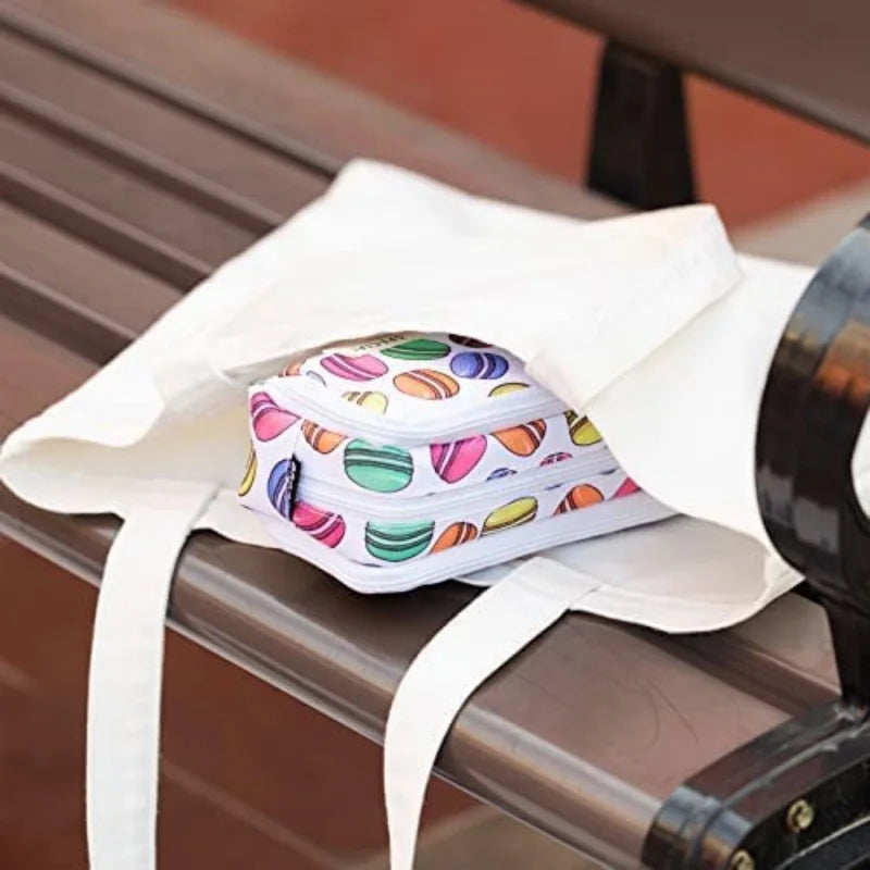 Bview Art Big Capacity Pencil Case 3 Compartment Bag Storage Box