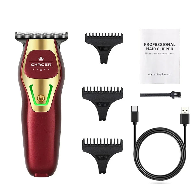 CHAOER A97 Cordless Hair Clipper – 0mm Bald Head Trimmer Men