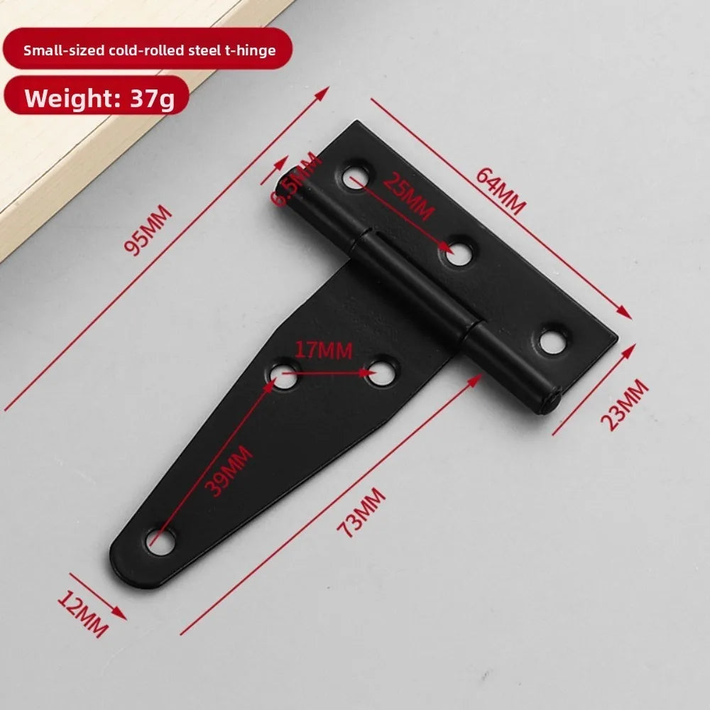 Heavy Duty T-Shape Door Hinges 3" 4" 6" | Rustproof Iron