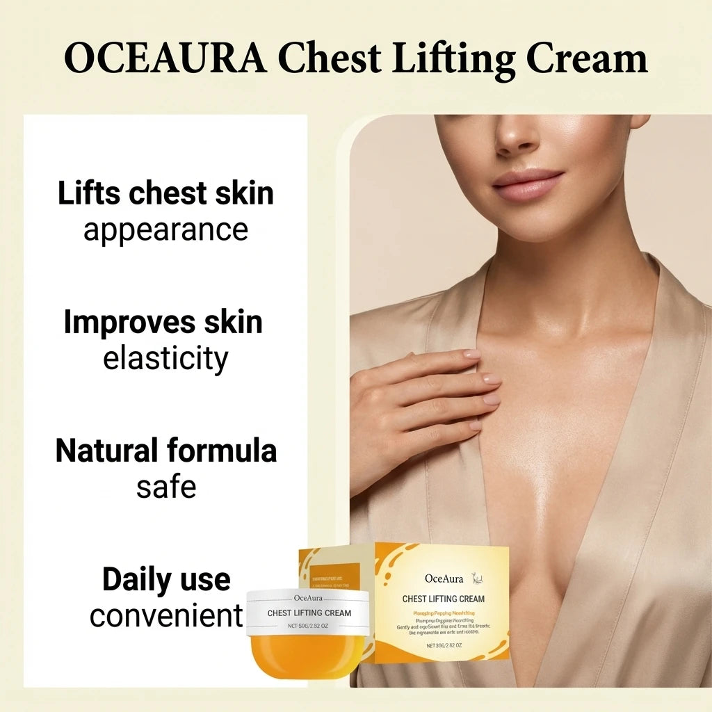 OceAura Chest & Décolletage Firming Cream 80g | Bust Care