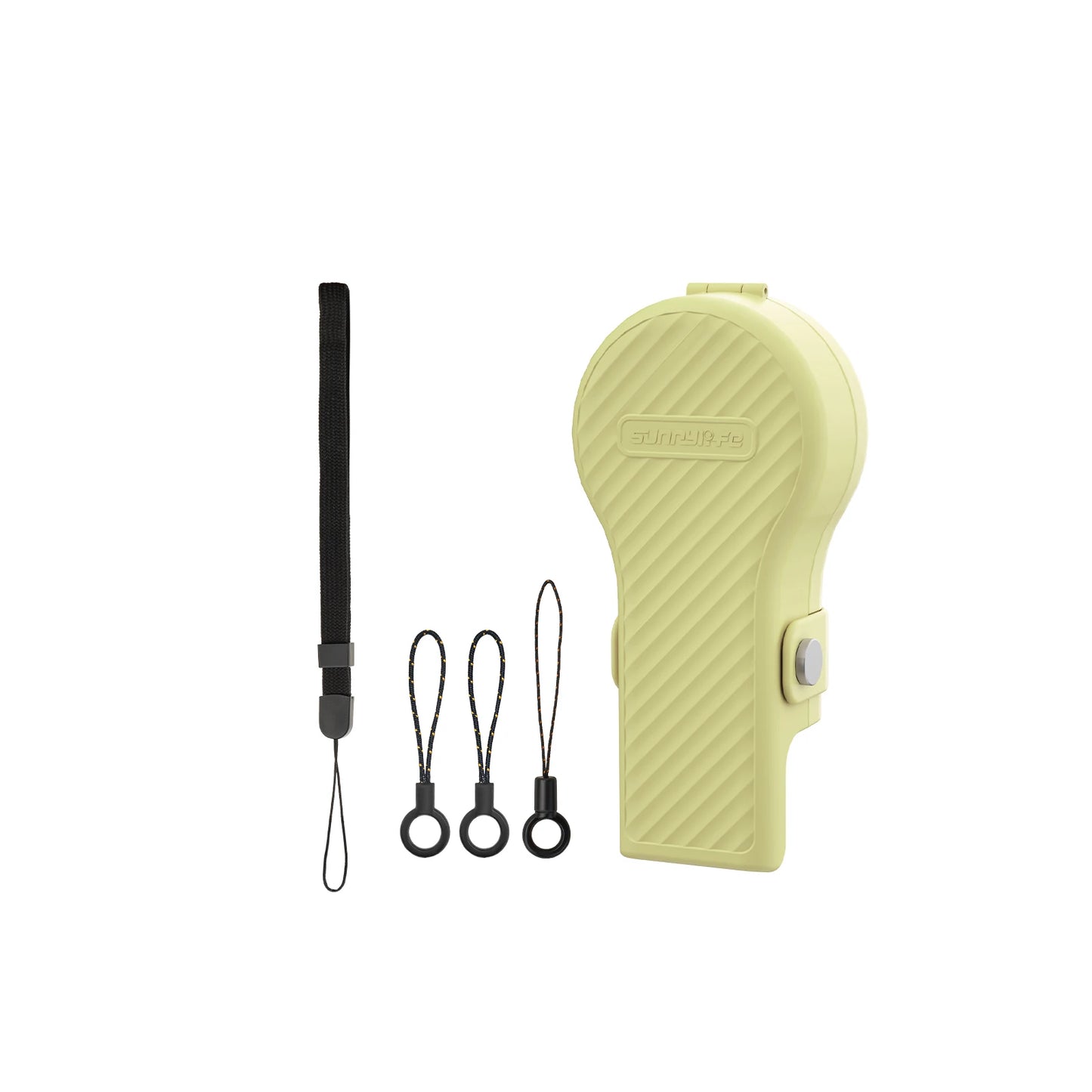Cute Lightbulb Design Gimbal Camera Lens Protector For DJI Pocket 4/3 Camera Simple Elegant And Versatile—Combining Style Peaceful Pleasures Health and Wellness yellow