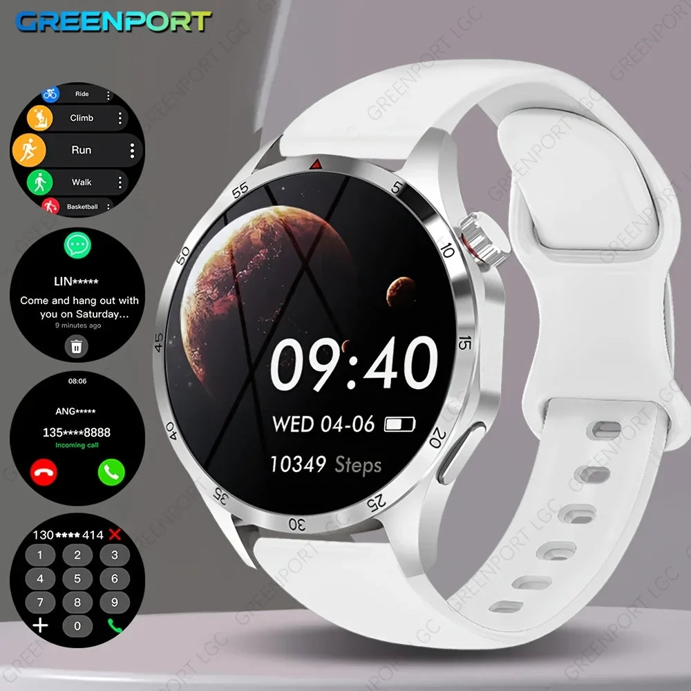 ERUN Smartwatch 1.5" Touchscreen, Fitness Tracker & Earphones